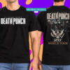 Five Finger Death Punch 20th Anniversary World Tour 2026 Skeleton Crew T-Shirt