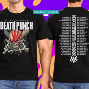 Five Finger Death Punch 20th Anniversary World Tour 2026 T-Shirt