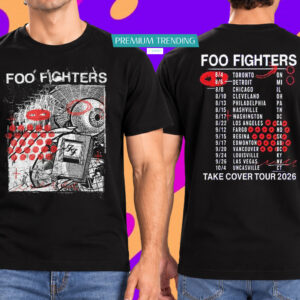 Foo Fighters 2026 North American Tour Your Favorite Toy T-Shirt