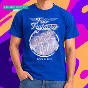 Foo Fighters 2026 Skeleton Lineup T-Shirt