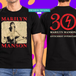 Marilyn Manson 30th Anniversary 2026 Antichrist Superstar T-Shirt 2 Sided