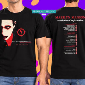 Marilyn Manson Antichrist Superstar 30th Anniversary 2026 Tour T-Shirt