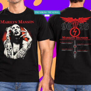 Marilyn Manson Antichrist Superstar 30th Anniversary 2026 Dates Back T-Shirt