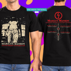 Marilyn Manson Antichrist Superstar 30th Anniversary 2026 T-Shirt 2 Sided