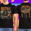 Rush 2026 Tour Fifty Something Merch T-Shirt 2 Sided