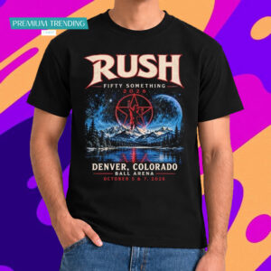 Rush Fifty Something Tour 2026 At Ball Arena T-Shirt